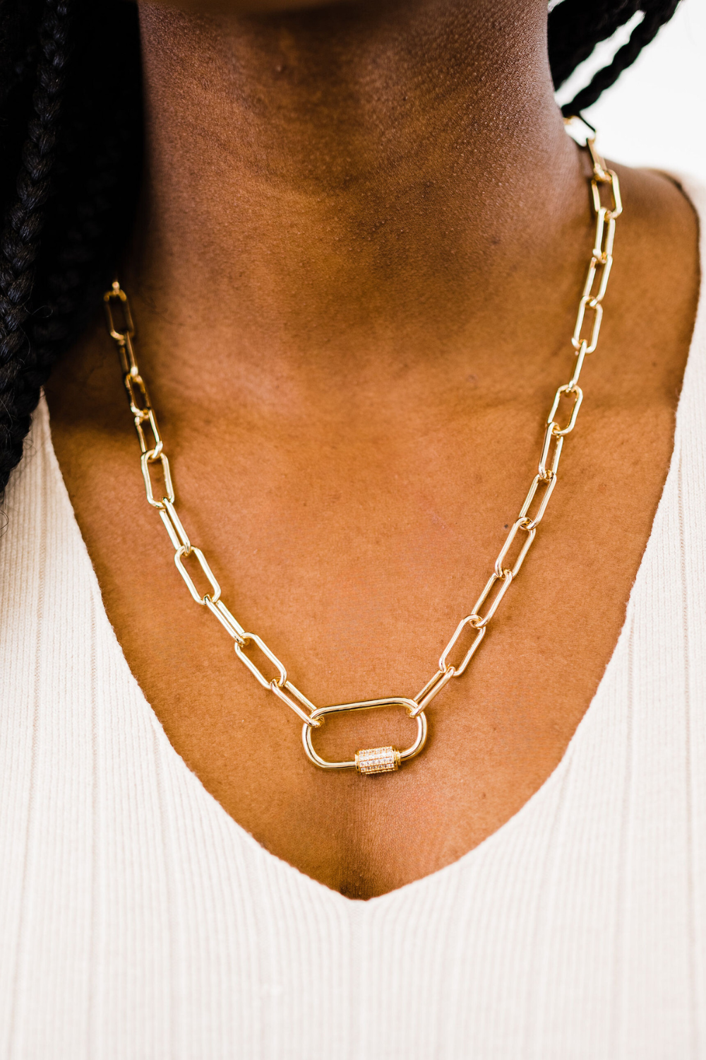 Henly Clasp Chain Necklace